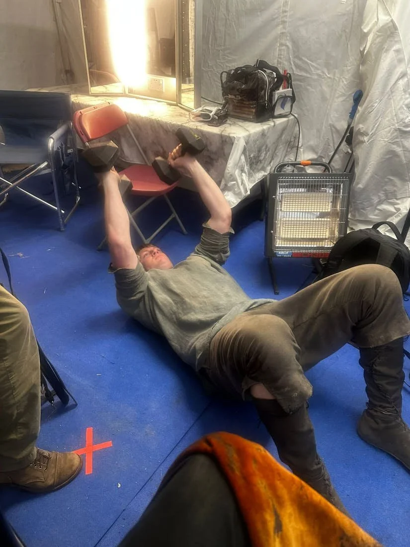 Henry Ashton actor the personal edit camera roll LE MILE Magazine pete and his weights