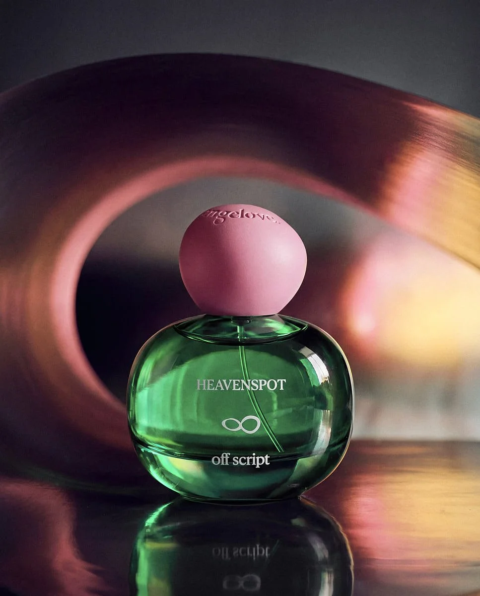 off script HEAVENSPOT Perfume bottle LE MILE Magazine