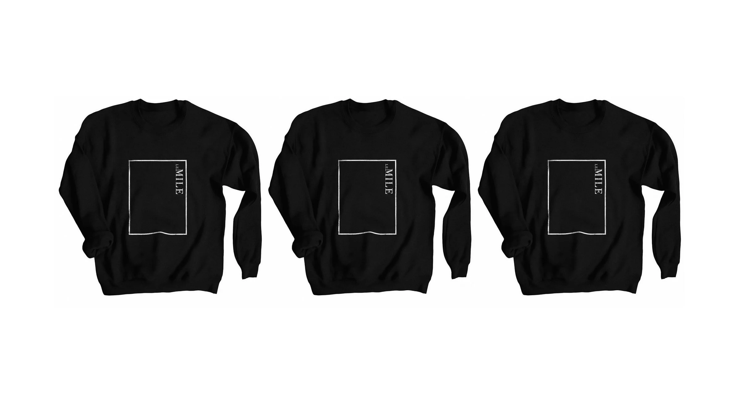 LE MILE Logo Sweater