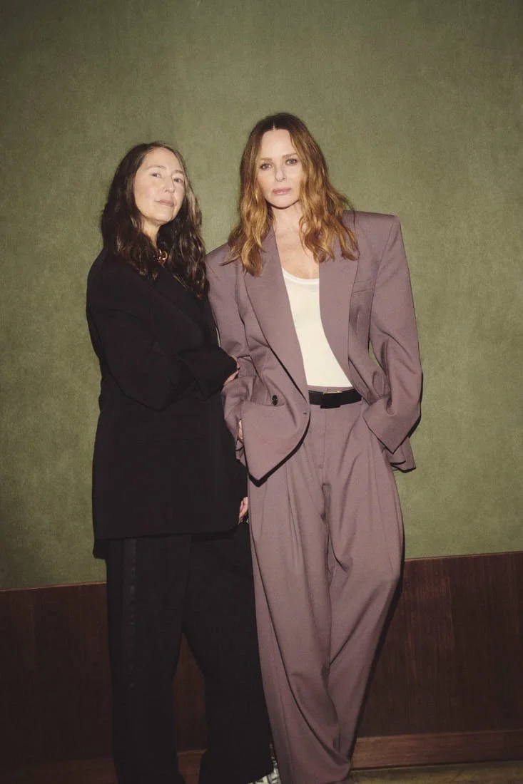 LE MILE Magazine STELLA MCCARTNEY H&M COLLECTION 2026 portrait Stella McCartney and Ann-Sofie-Johansson