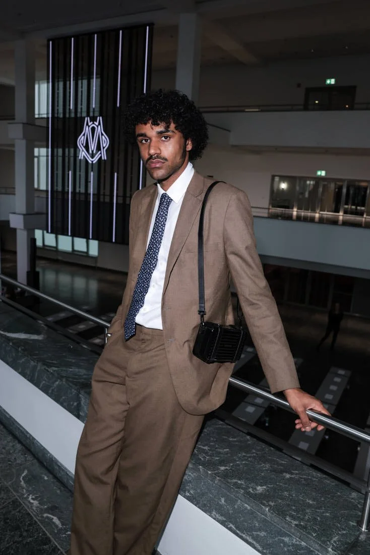 Langston Uibel at the RIMOWA Design Prize 2026 ceremony in Berlin for LE MILE Magazine