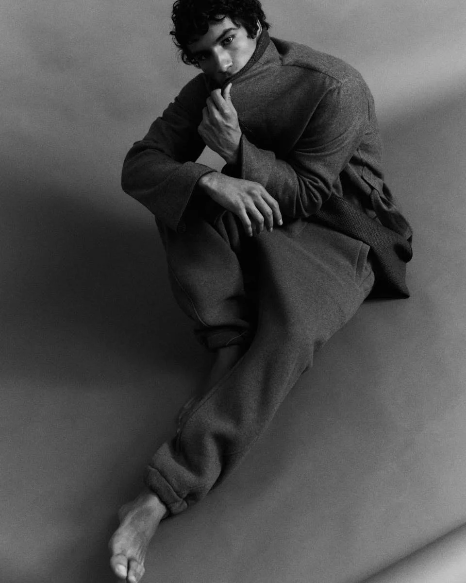 Duncan Yair wearing DRUMOHR, CARUSO and MORDECAI, photographed by Cosimo Buccolieri for LE MILE Magazine.