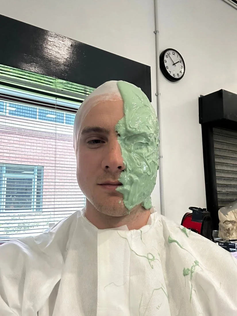 Henry Ashton actor the personal edit camera roll LE MILE Magazine mould face