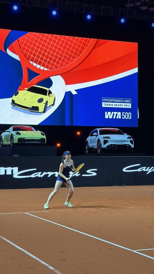 Eva Lys The personal Edit for LE MILE Porsche Tennis Grand Prix