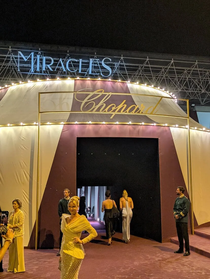 The Personal Edit of Aurelien Muller at Cannes 2026 for Le Mile Magazine. My view before heading into Chopard’s The Miracle Gala.