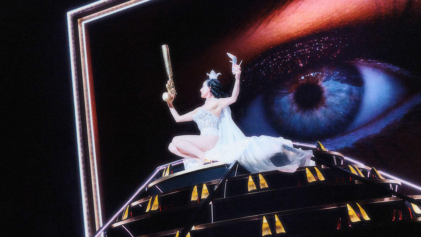 Christian Louboutin’s Eternal Fairytale  Womenswear Spring Summer 2026 Show Paris during Paris Fashion Week in Théâtre du Châtelet with Dita Von Teese