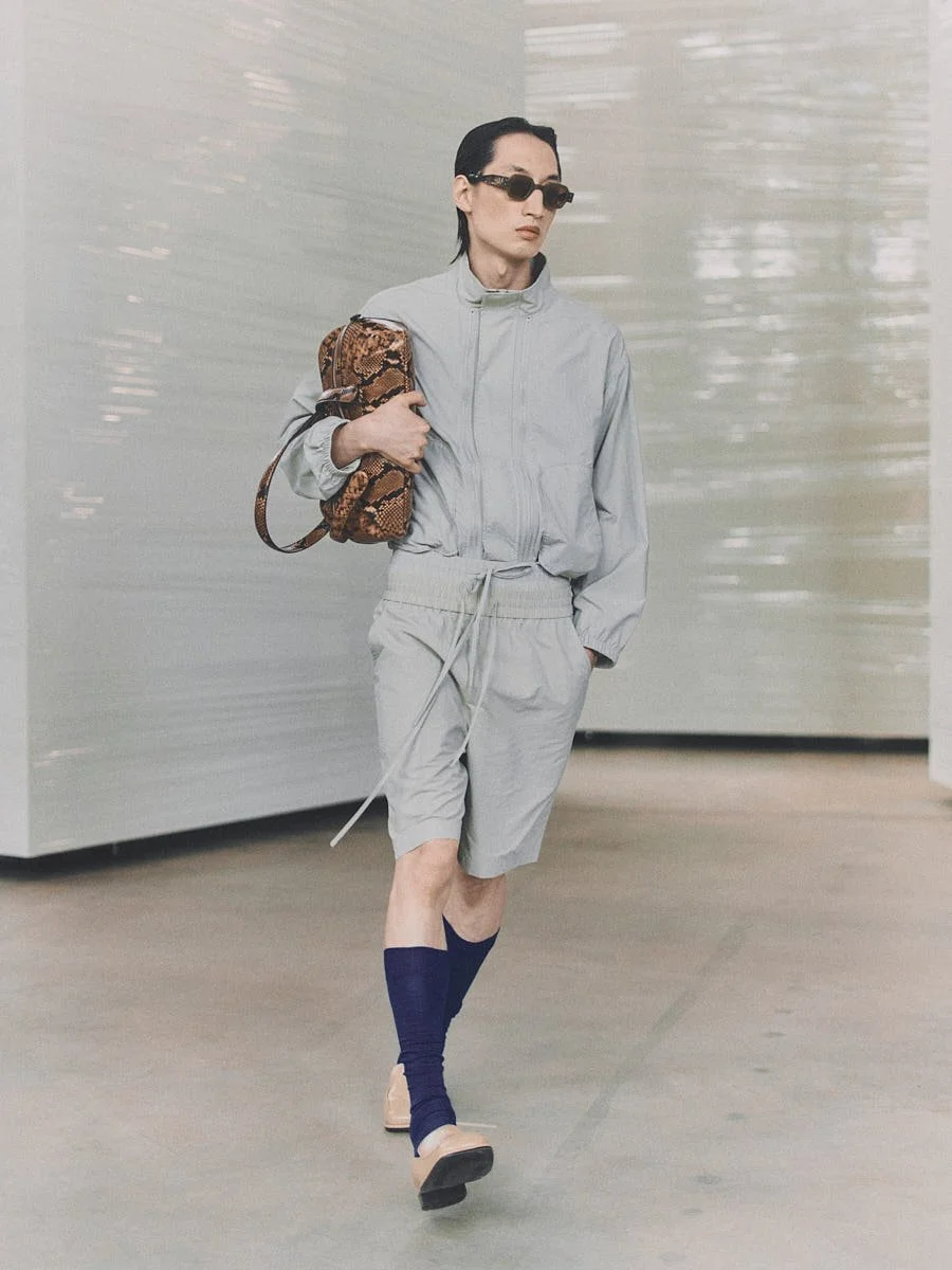 LE MILE Magazine Berlin Fashion Week SS27 editor Klaas Hammer photo Nicolai Sauer Brand William Fan runway look