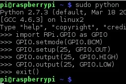 Controlling an LED with Python Code