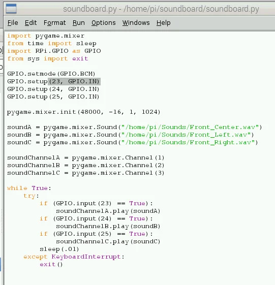 FAILED: Simple Soundboard with Raspberry Pi