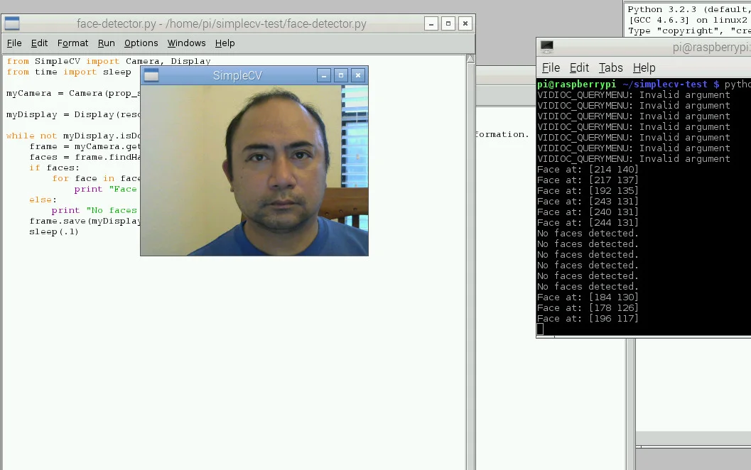 SimpleCV Face Detection