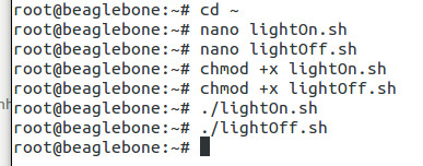 Controlling the PowerSwitch Tail II with Shell Scripts