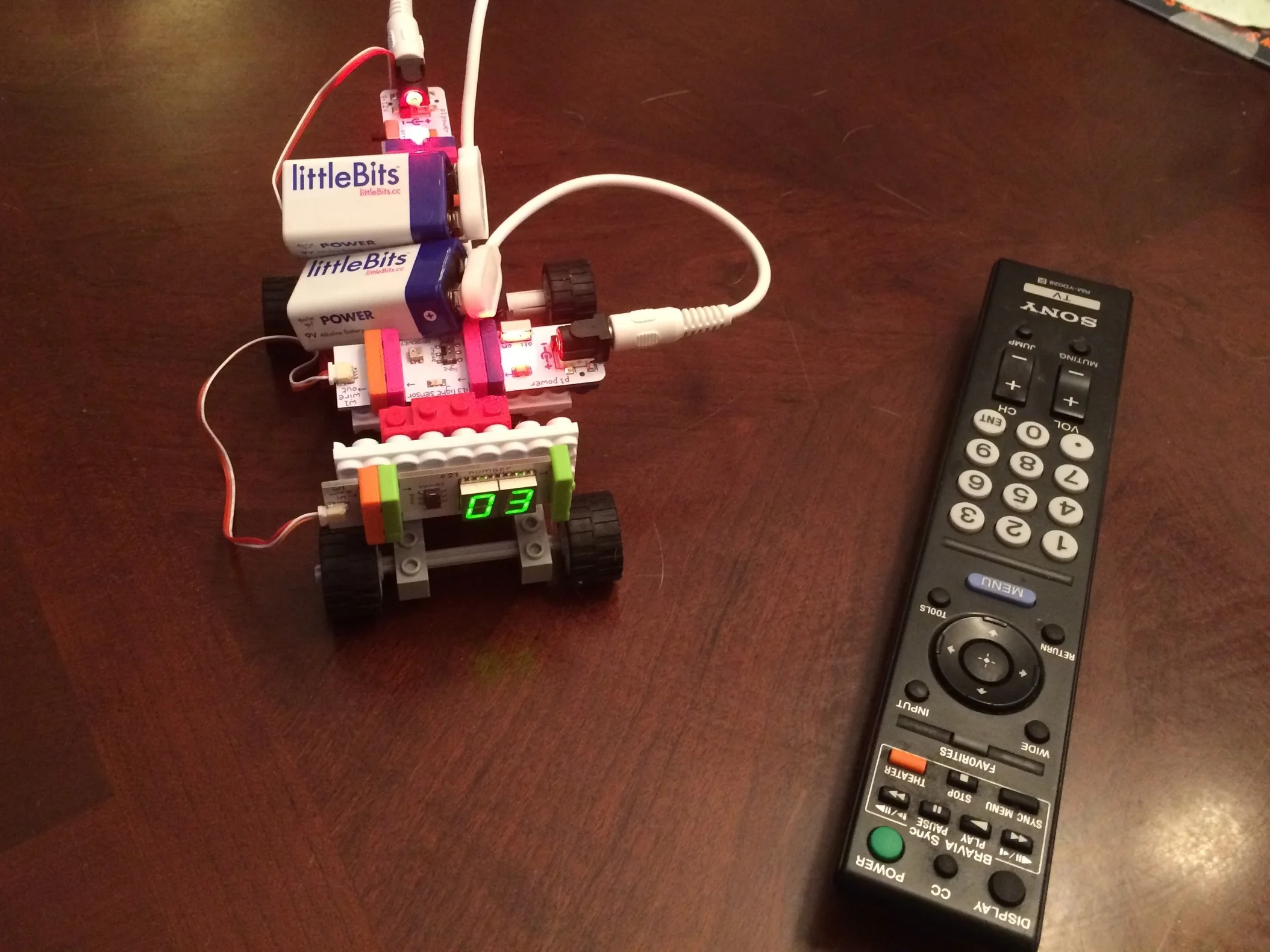 Lego Rover with LittleBits
