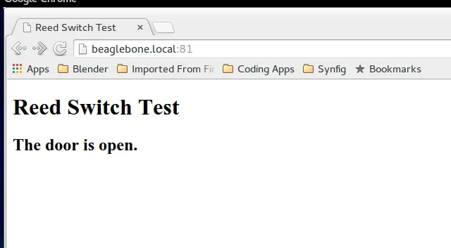 Web Interface with Flask and Beaglebone Black