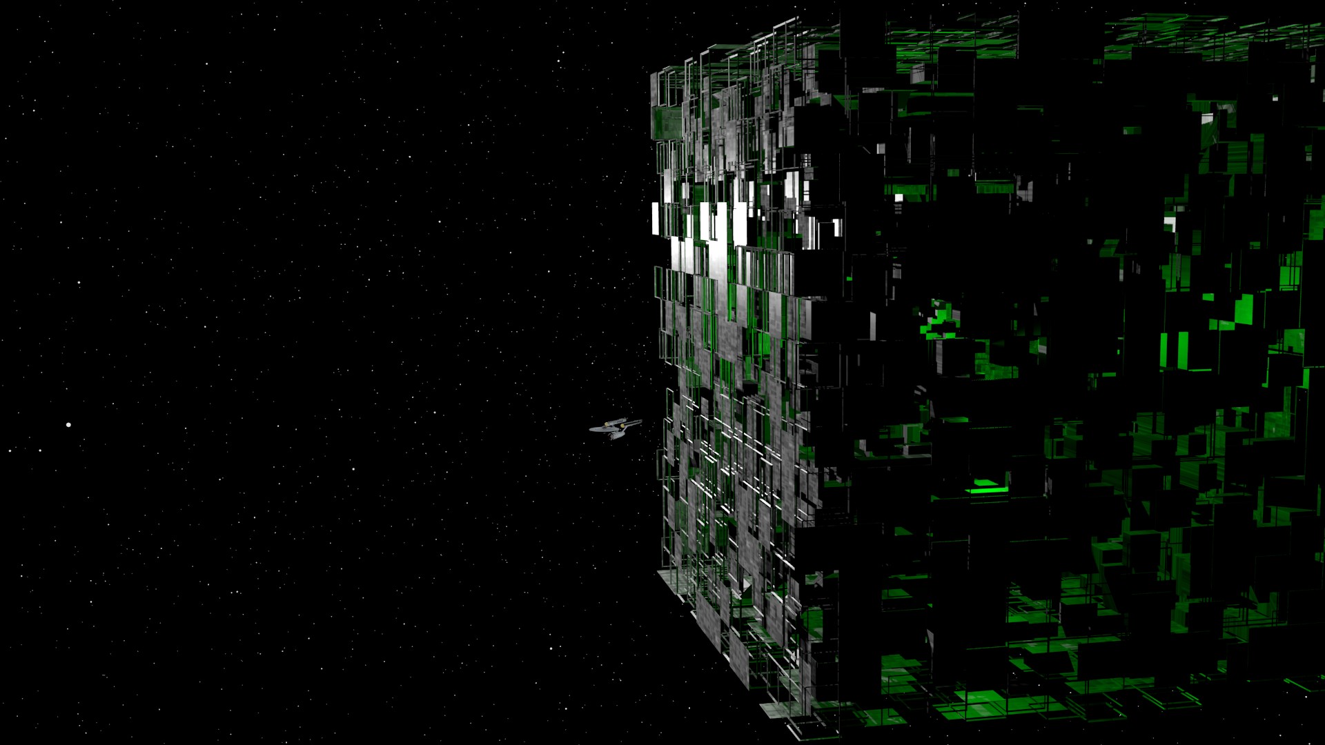 TOS Enterprise Vs The Borg