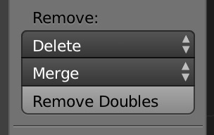 Remove Doubles