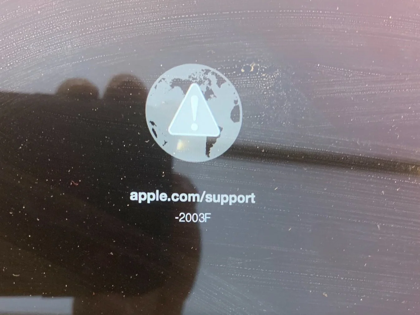 What the heck is a -2003D or a -2003F error?