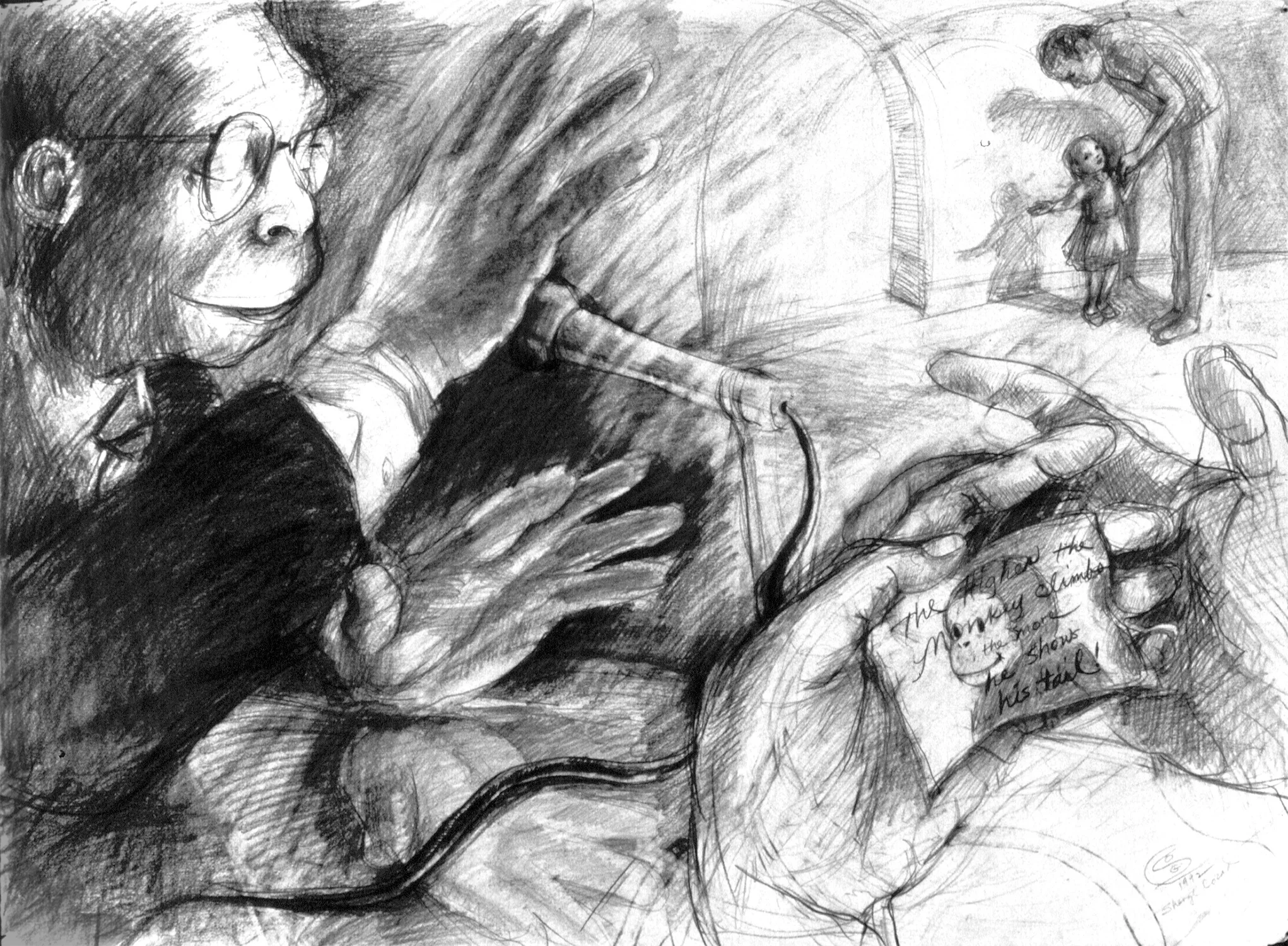 The Higher the Monkey Climbs.JPG