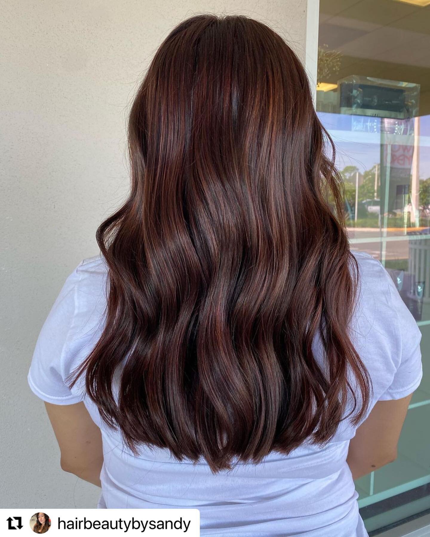 #Repost @hairbeautybysandy 
・・・
Rich in color 🍷
&bull;
&bull;
&bull;

#paulmitchell #pmtakehome #oldsmar #oldsmarsalon #oldsmarstylist #stylist #haircut #haircolor #balayage #blonde #barber #menscut #style #vegansalon #austinstylist #davenportstylis