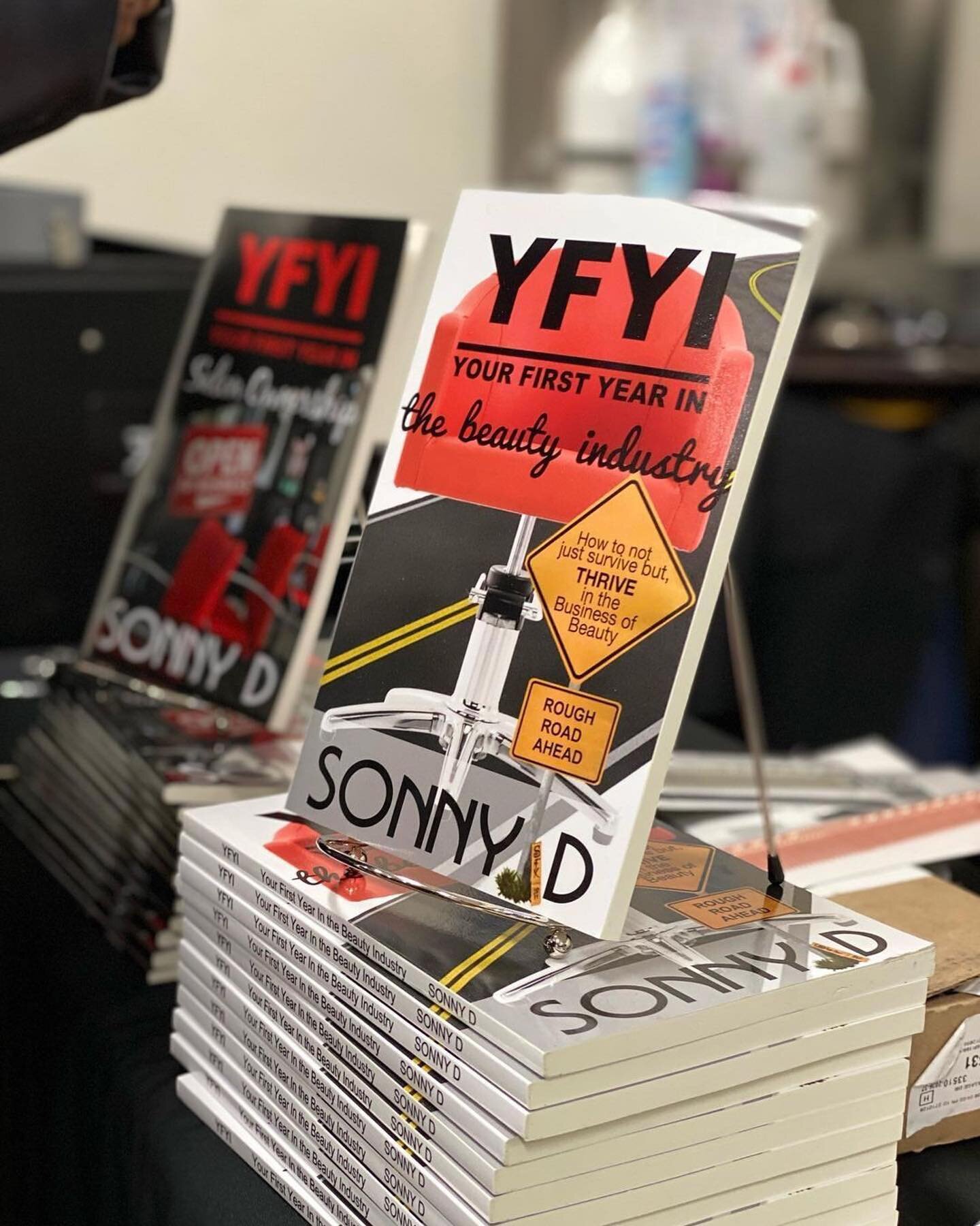 If there were to be a vol. 3 of the #YFYI book series, what would it be?🤔
vol. 1 Your First Year In the beauty industry 
vol. 2 Your First Year In salon ownership 
vol. 3 ____________________________
&bull;
&bull;
&bull;
#books #author #yourfirstyea