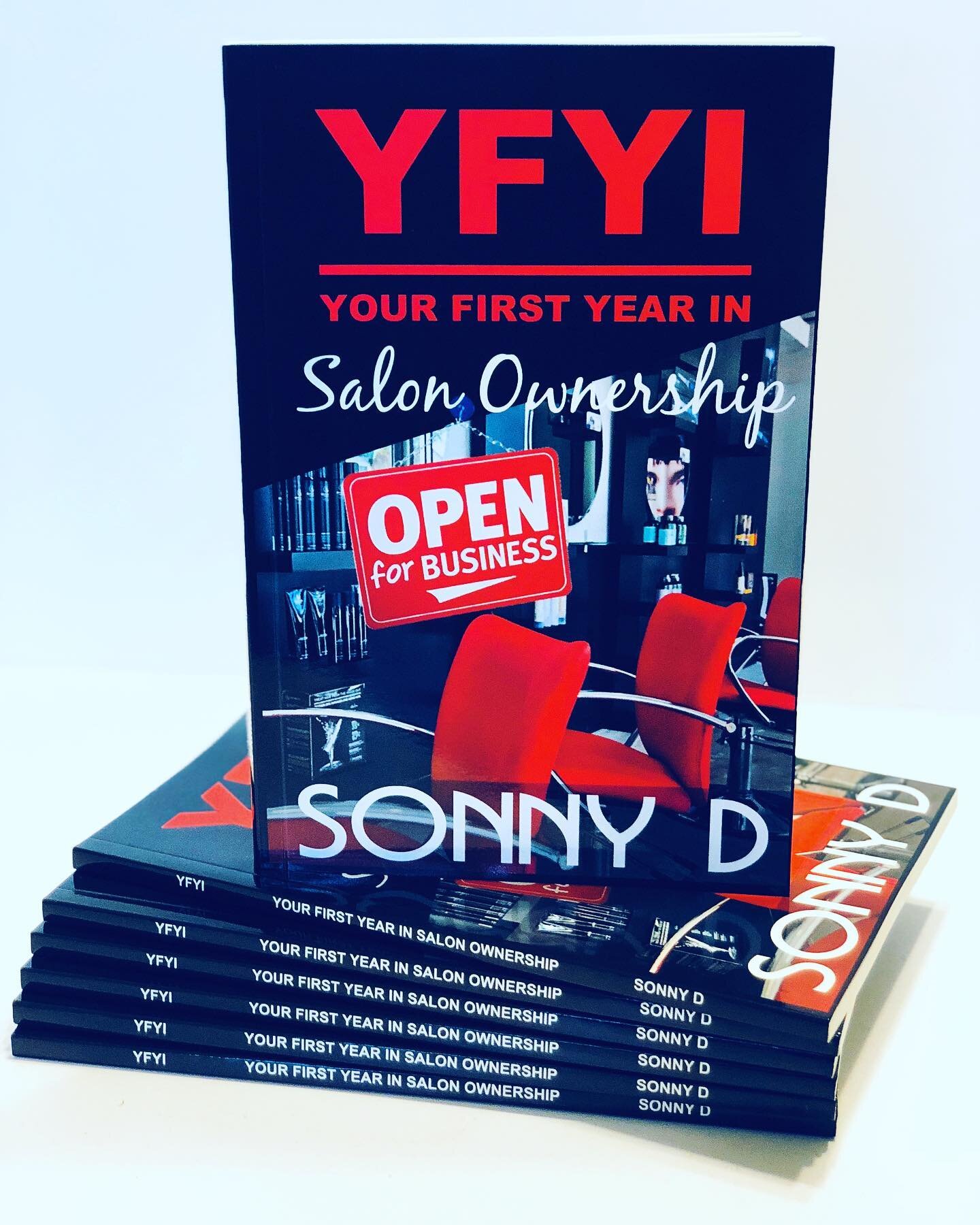 YFYI GIVEAWAY!🥳If this is your first year as a salon owner I&rsquo;m looking for you! I want to give you a copy of my second book Your First Year in Salon Ownership, just to acknowledge the courage that you had to open a salon during these crazy tim