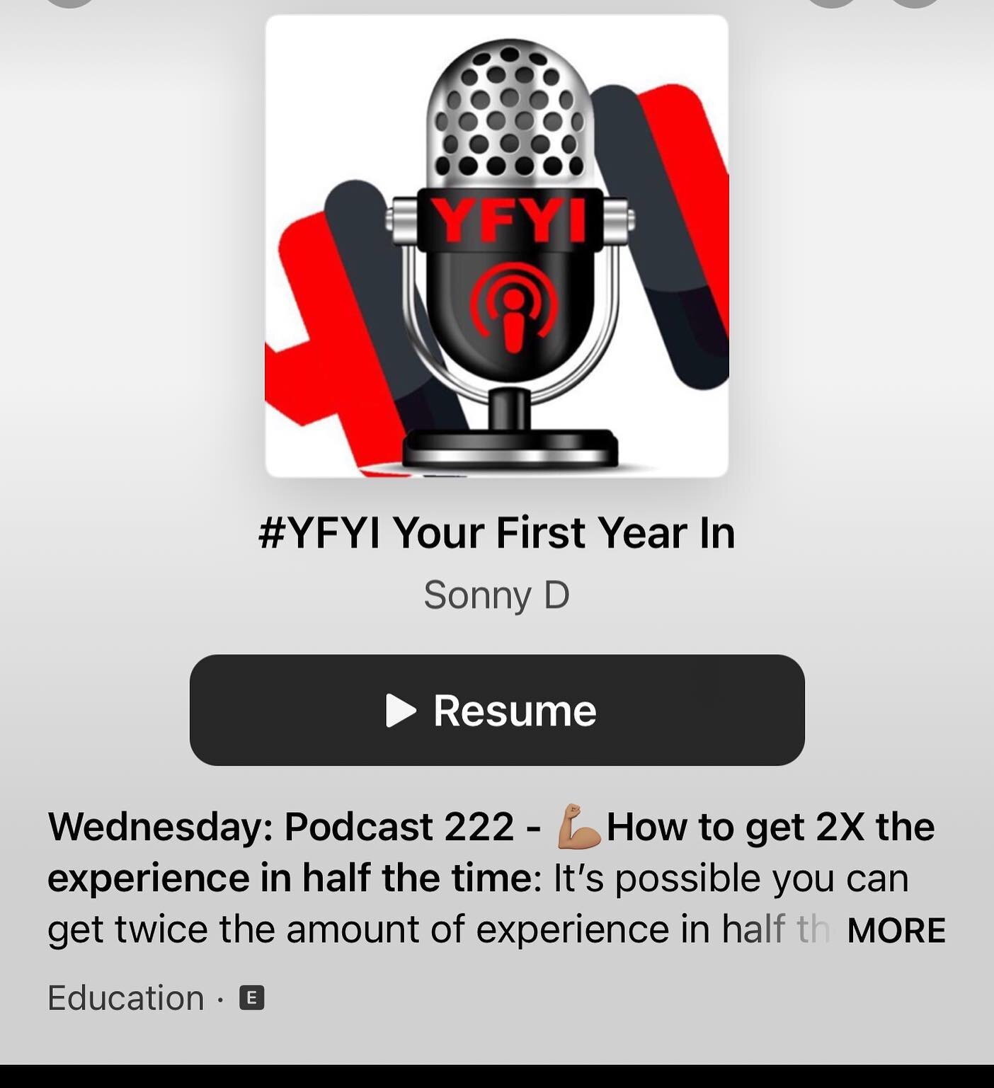 When you put in the work what kind of results are possible?🤔 I&rsquo;m exploring this and more on the latest episode of the #YFYIPODCAST