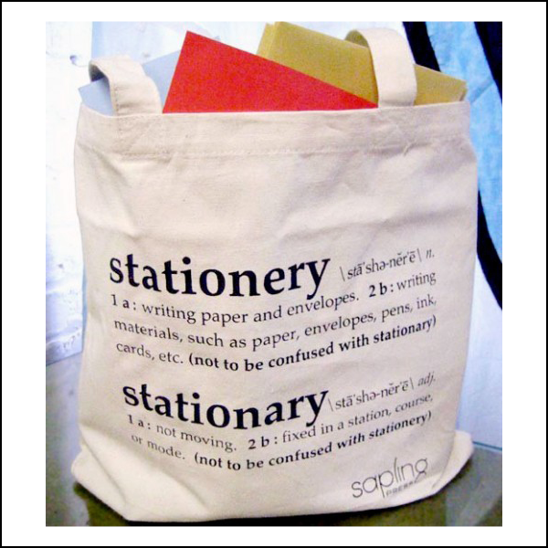   Tote Bag by  The Sapling Press    $15  