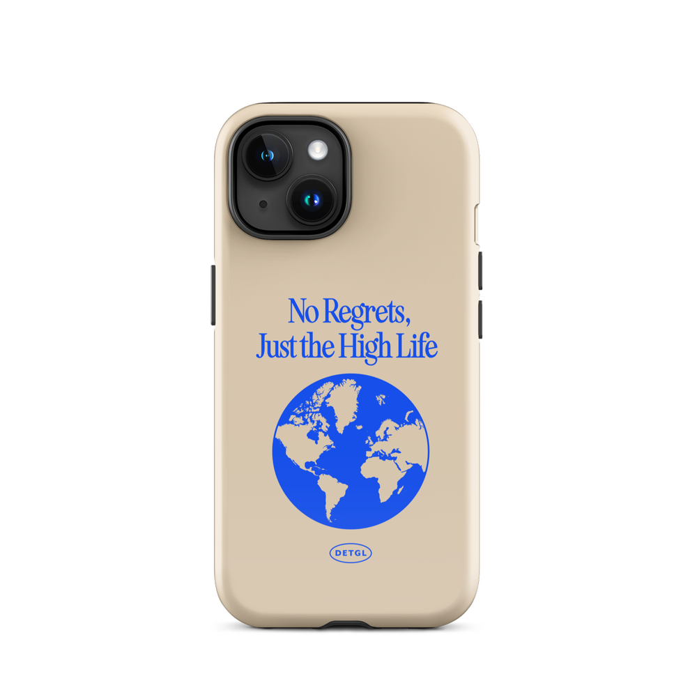 No Regrets Earth Cream Tough Case for iPhone® — Daniel Ellsworth