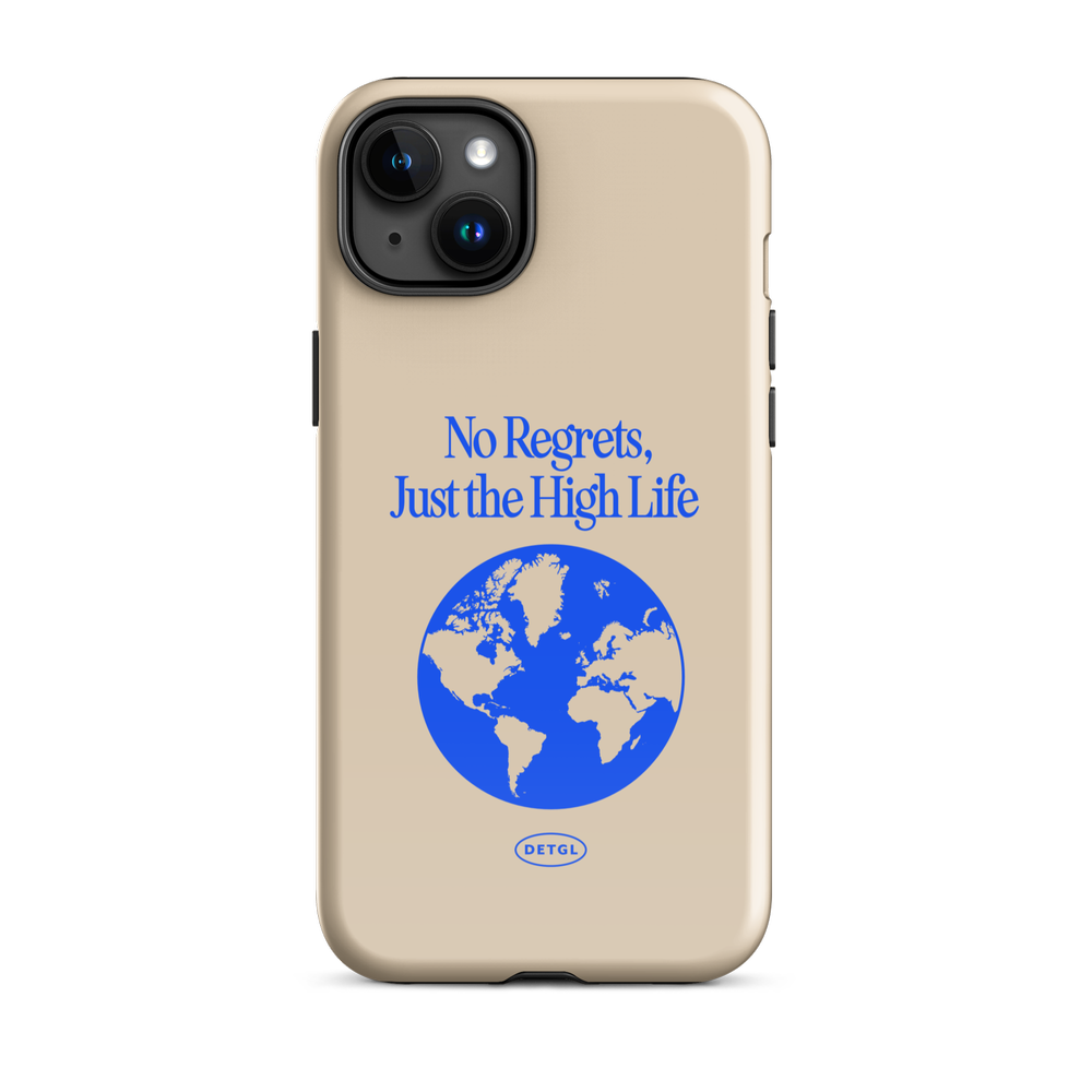 No Regrets Earth Cream Tough Case for iPhone® — Daniel Ellsworth
