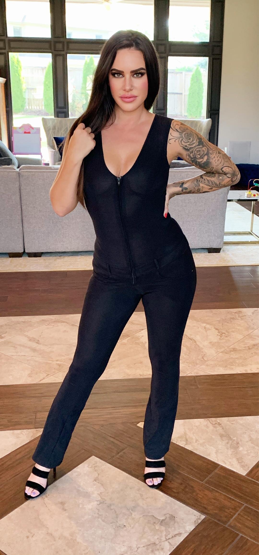 Black Jumpsuit By David Dalrymple for New York