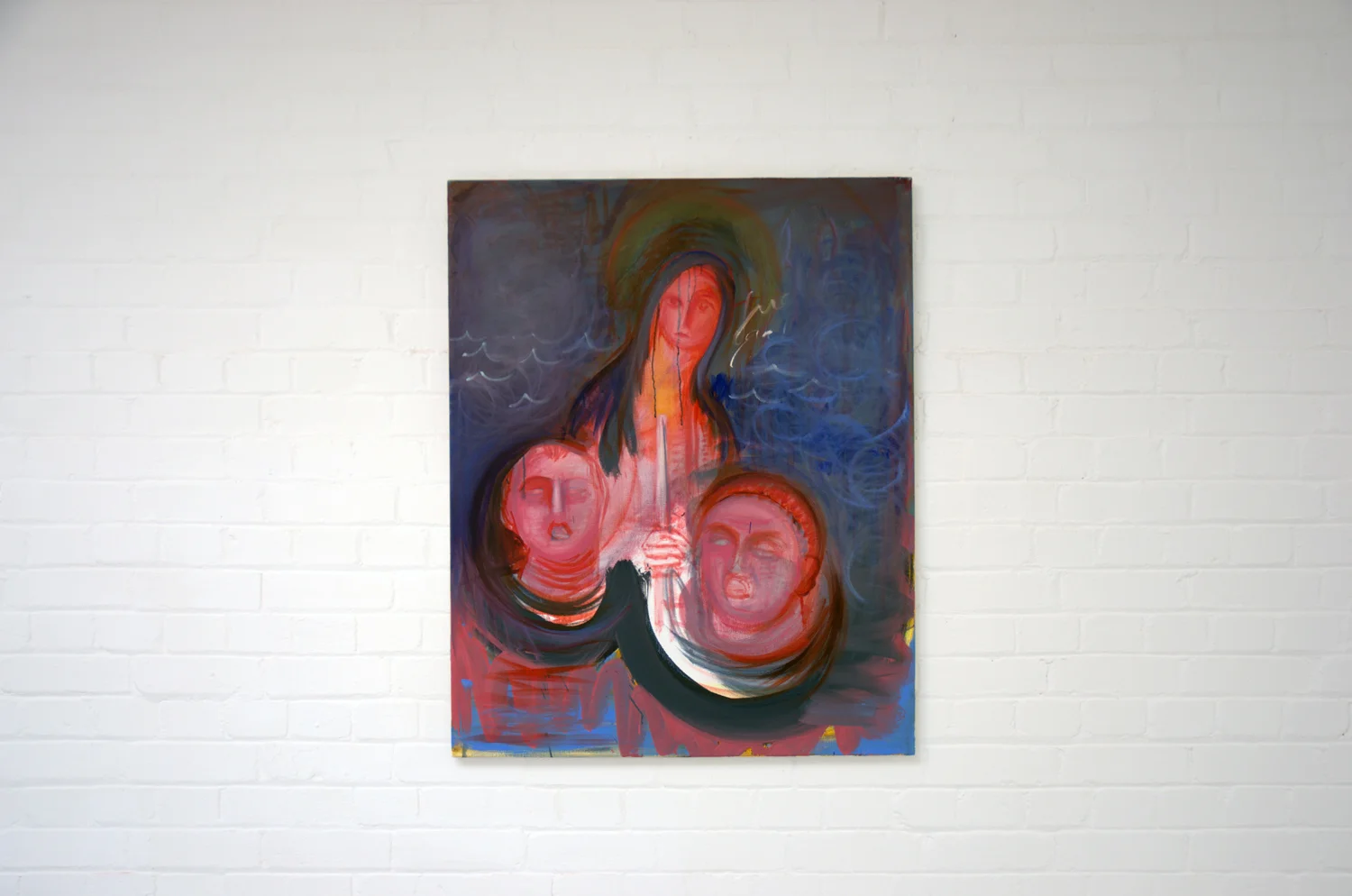 Lucy Stein, The Egotestical Sublime (or 365 days of Sod 'em), 2013, oil on canvas, 100 x 80.5 cm 