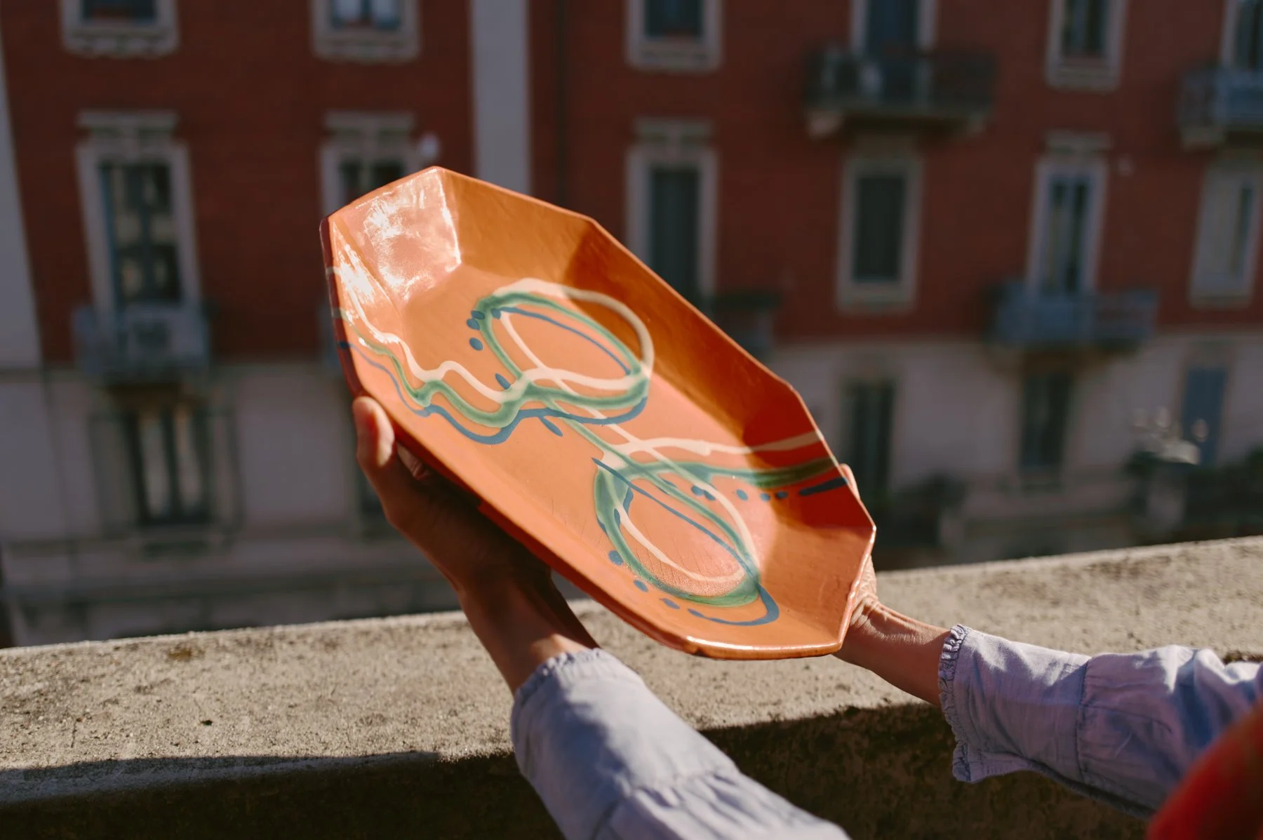   Platter (orange)  