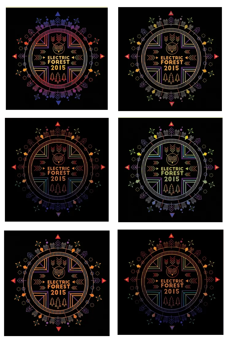 Final color studies.