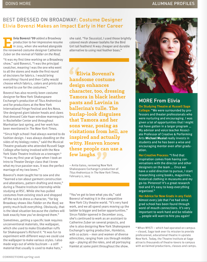 article by Elizabeth Gallagher