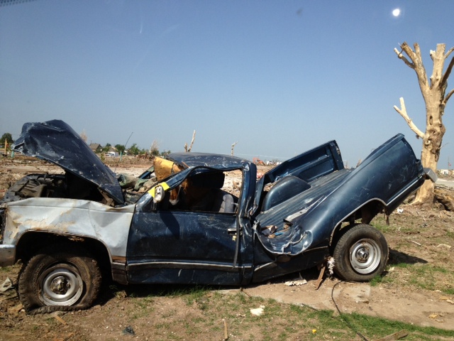You could take it in for repairs... but maybe better to have prevented this? (Image from Bob Ottenhoff )