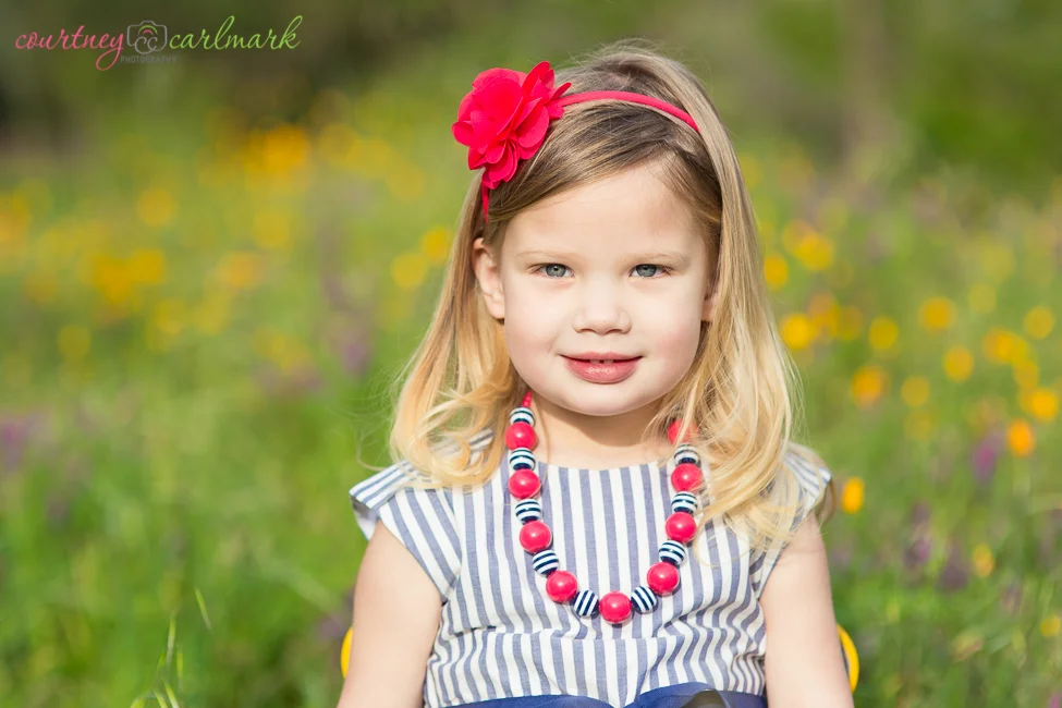 Bright colors, pattern and fun accessories = gorgeous!