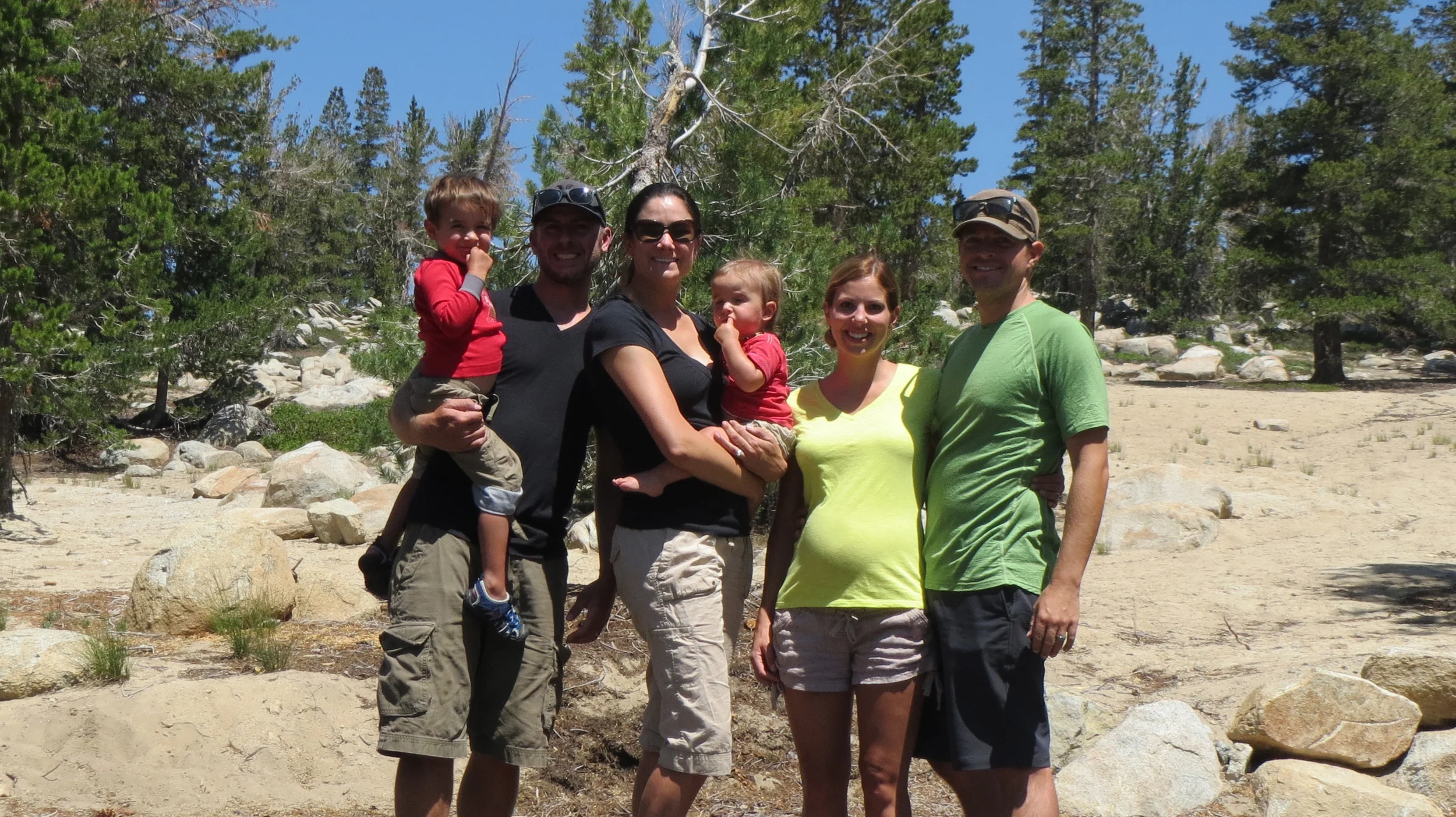 Same shirt and same family two years in a row!