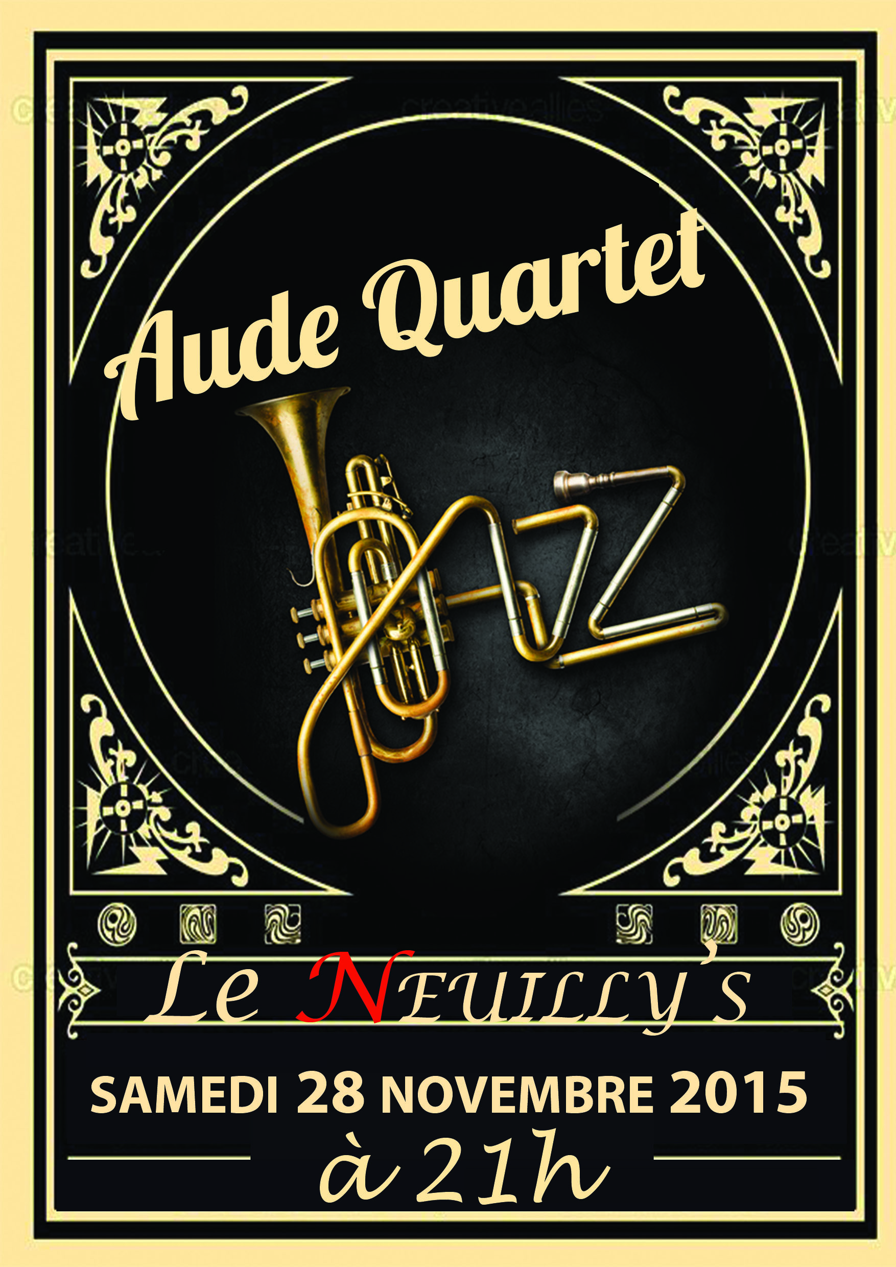 Soirée Jazz au Neuilly's du 28 Novembre 2015 à 21h