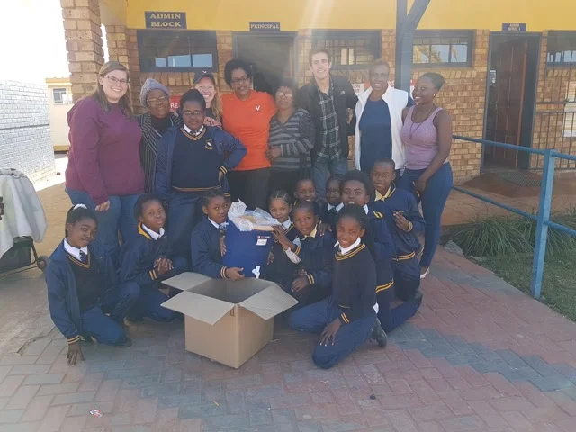 Visiting Lefofa Primary School!