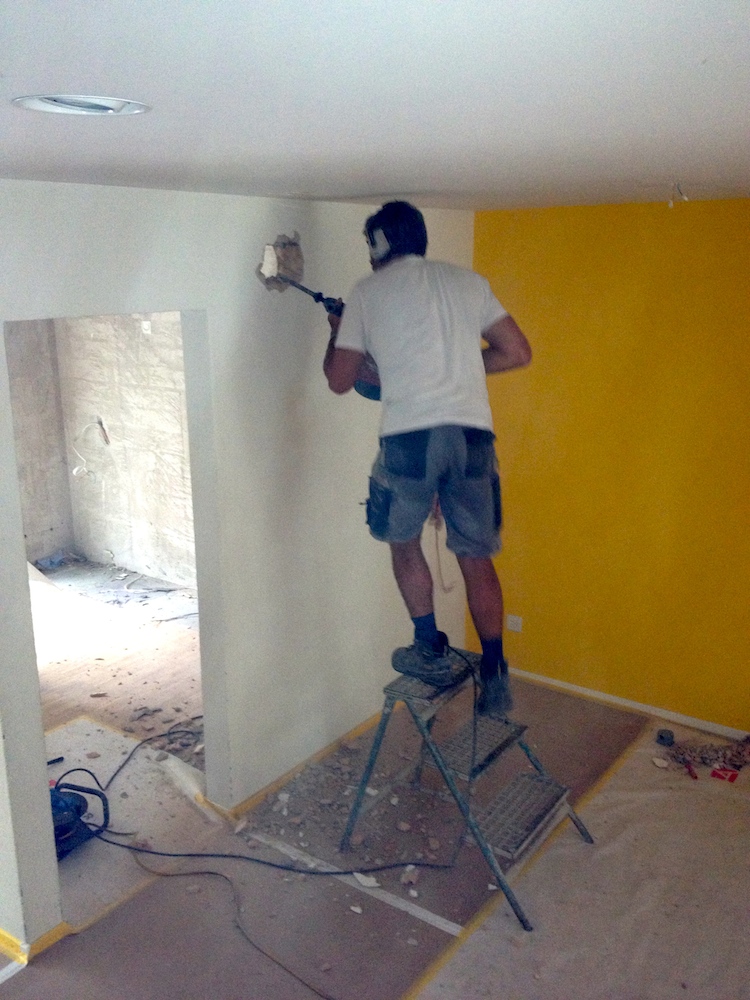 Process - Kitchen structural change