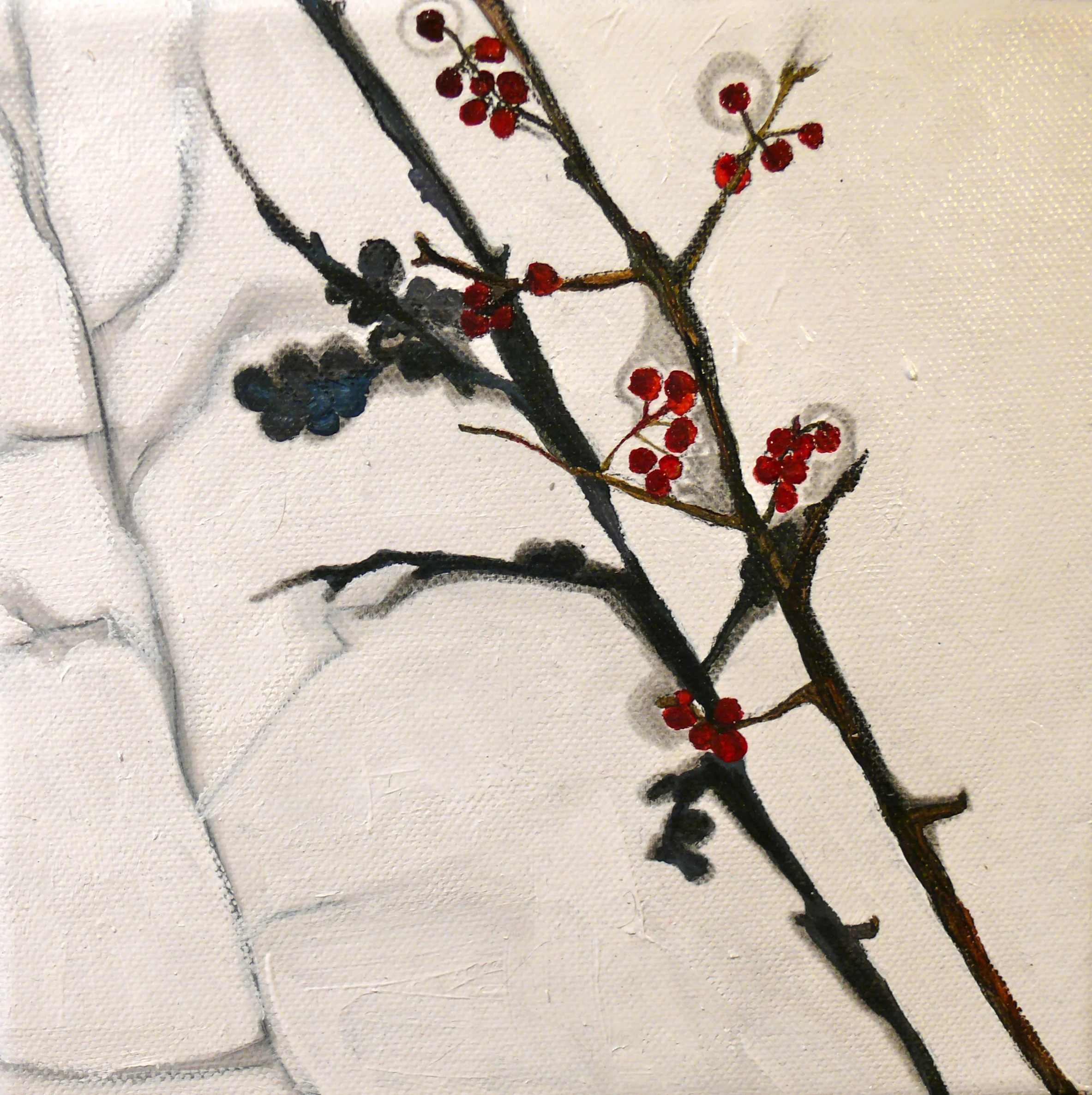 "Ten stories: Listo": mixed techniques - 20 x 20 cm