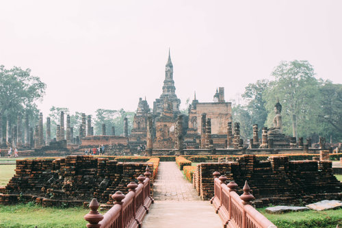 Wat Mahathat, Sukhothai na Tailândia