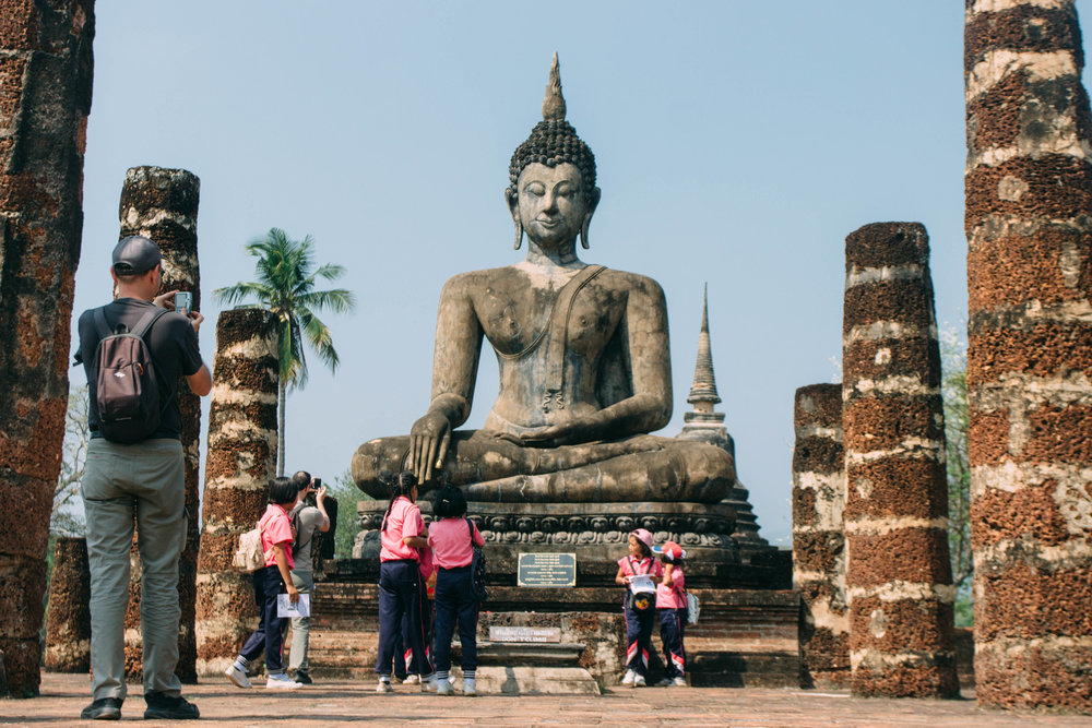 Wat Mahathat, Sukhothai na Tailândia