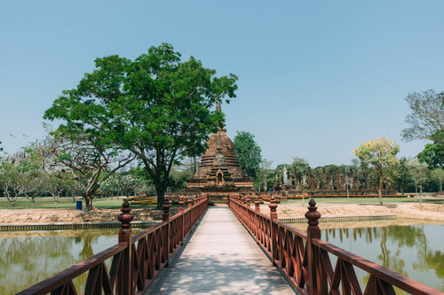 Wat Sa Si, Sukhothai na Tailândia