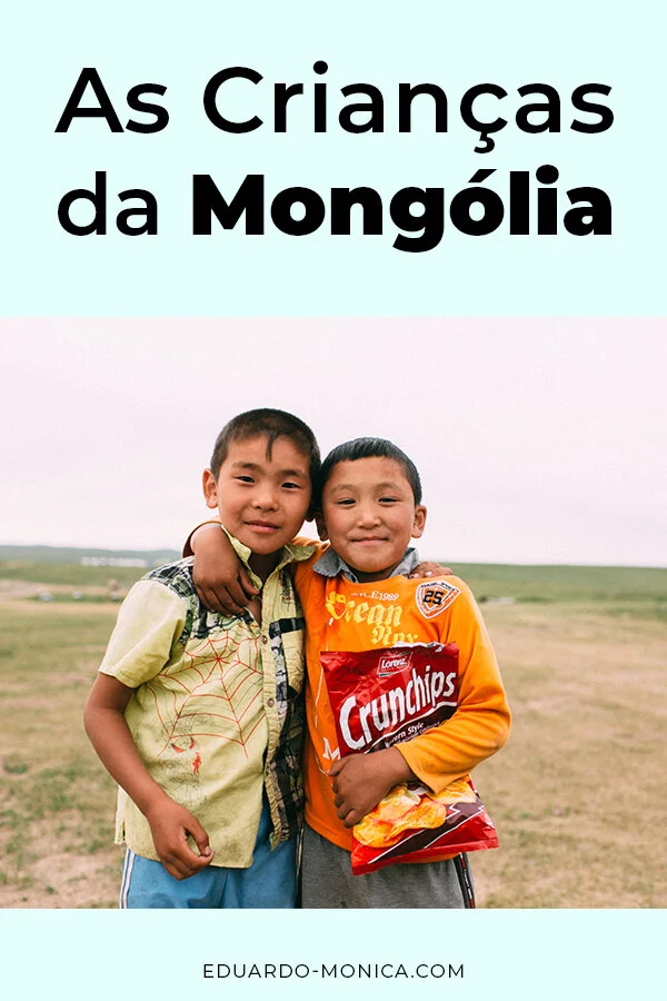 As Crianças da Mongólia