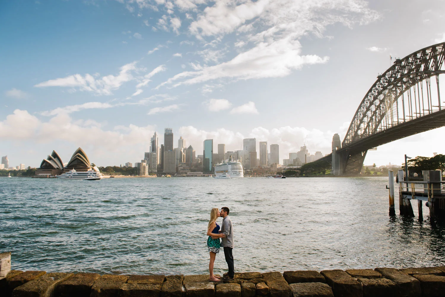 Cathy + Nick: Sydney Harbour Engagement