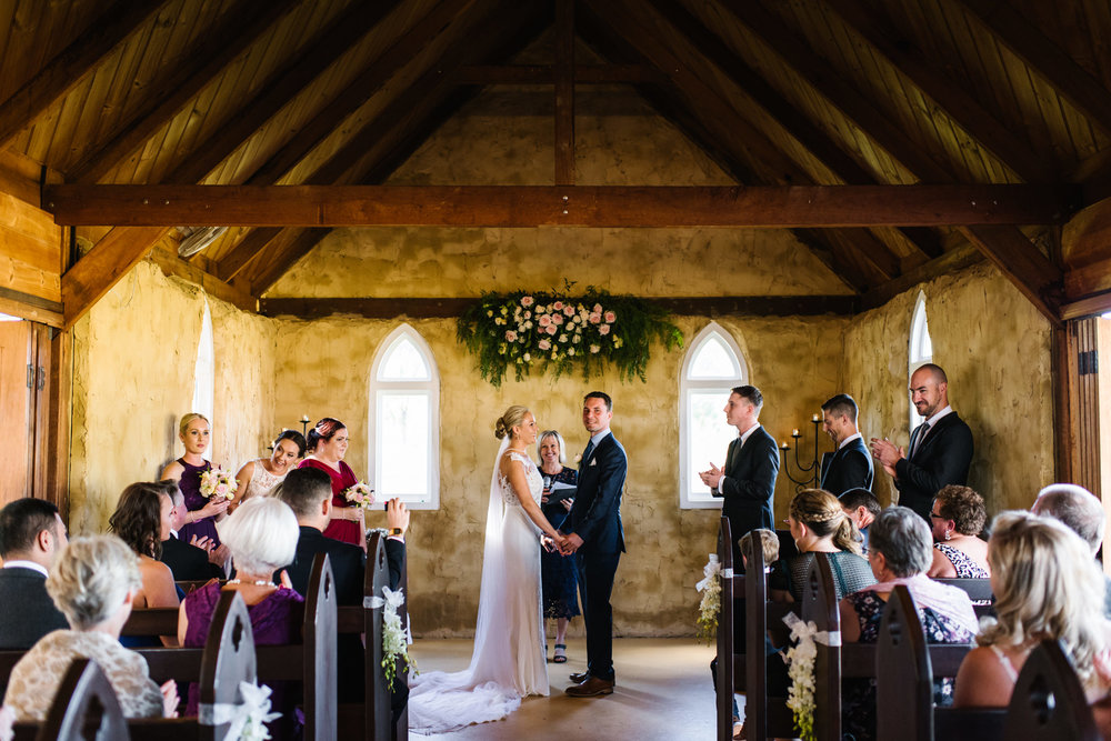 Bride and Groom Ceremony overview