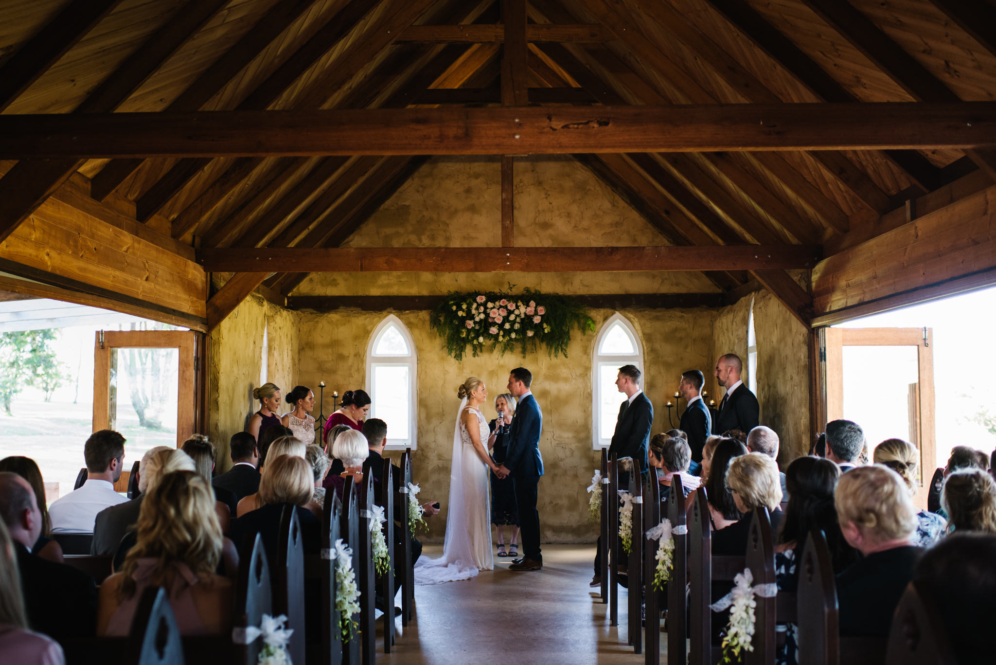 Peppers Creek chapel ceremony