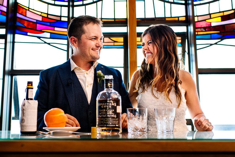 Unique cocktail ceremony at nuptials 