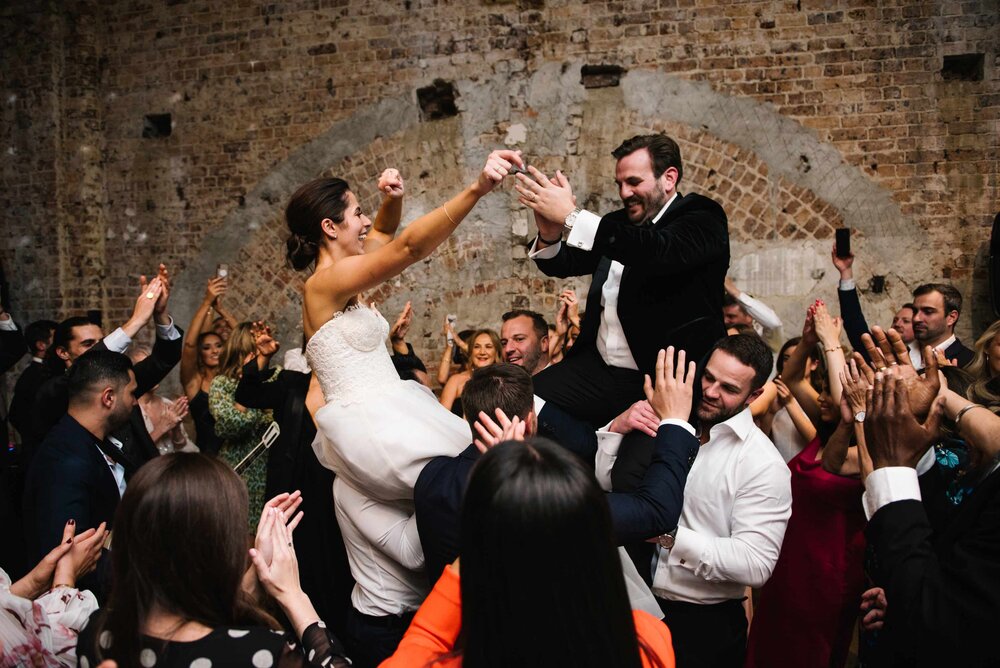 Greek wedding dancing at Beta Bar Sydney
