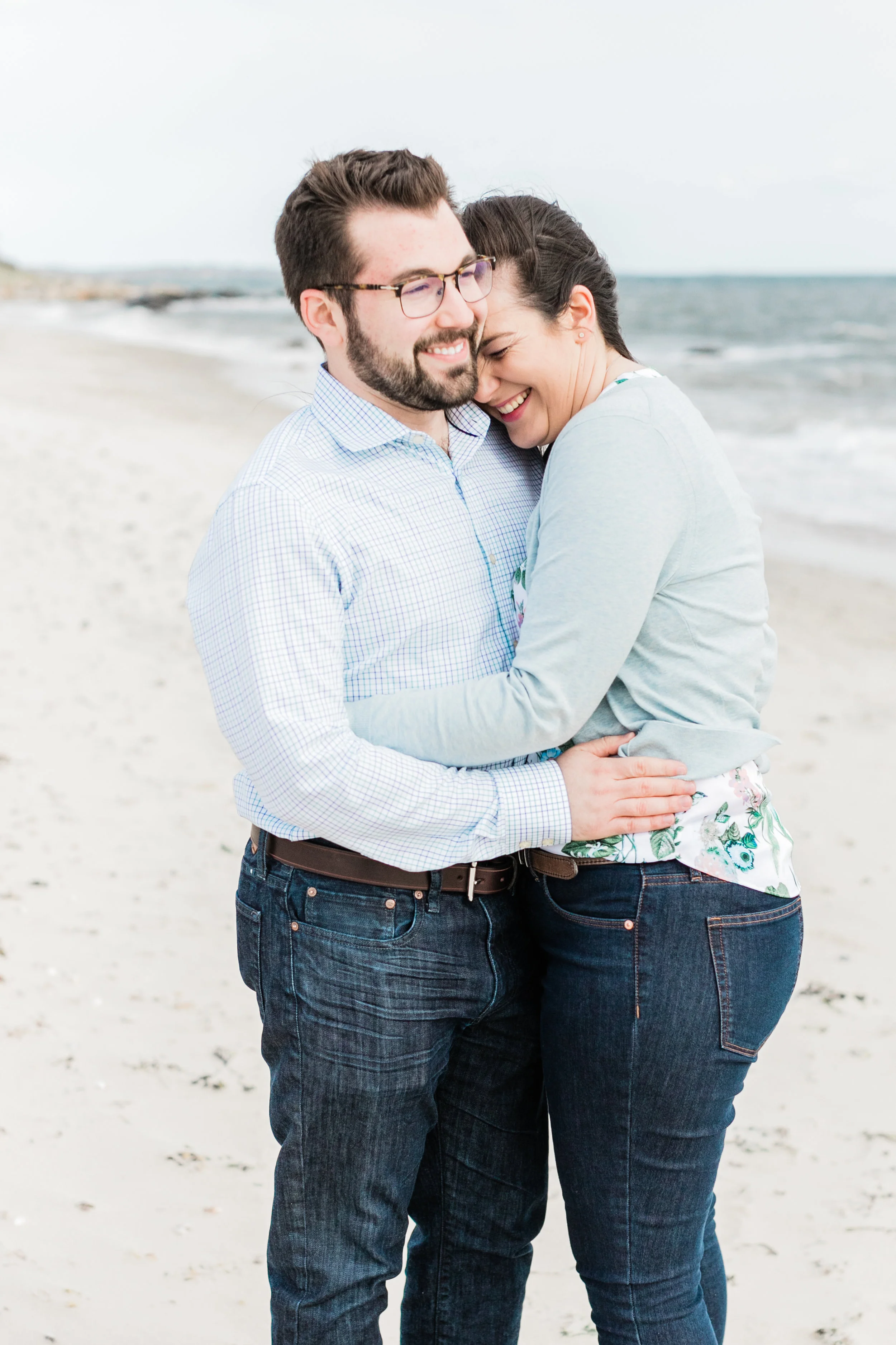 Harkness Memorial State Park | Engagement — Jessica Gabeler Photography